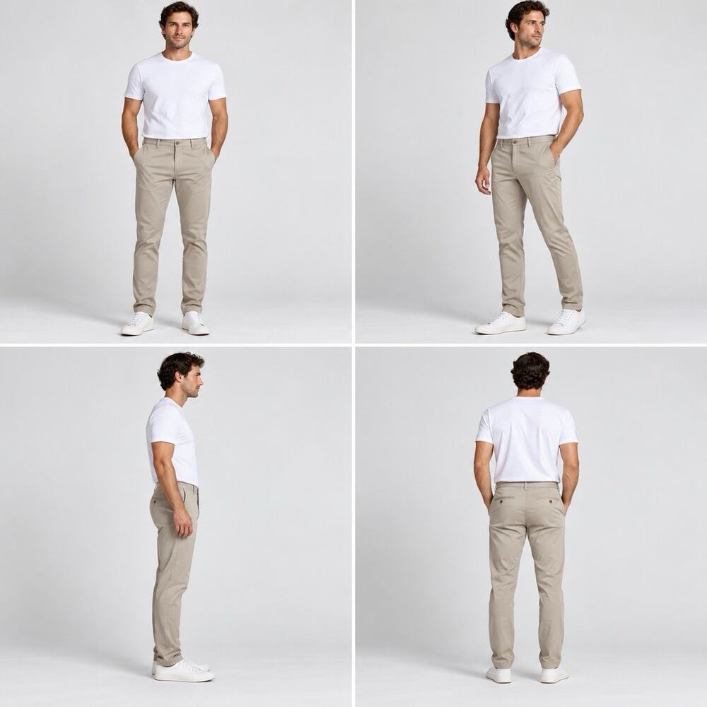 Polo Ralph Lauren Stretch Slim Fit Chino Pants Men’s 33x32 Khaki